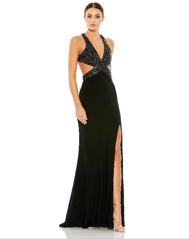 Mac Duggal 68166 Long Formal Fitted Prom Dress