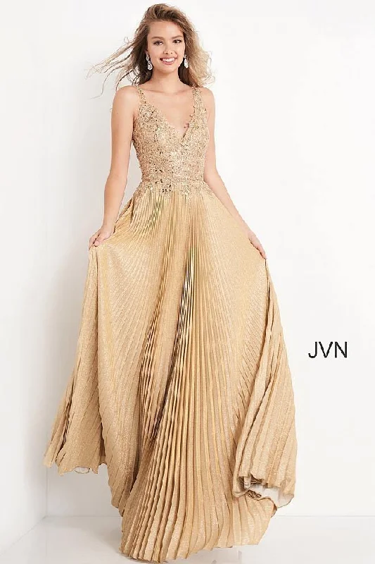 Jovani 04568 Long Sleeveless Prom Dress