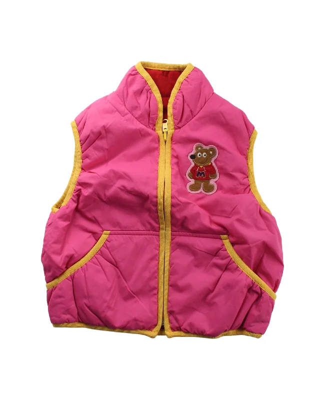 Miki House Reversible Outerwear Vest 2T - 3T