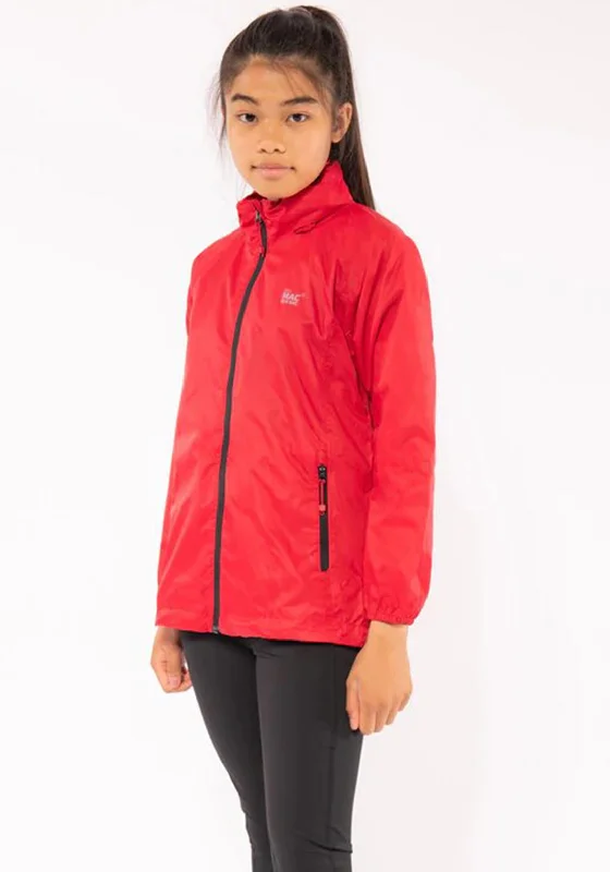 Mac In A Sac Mini Origin Waterproof Jacket, Red