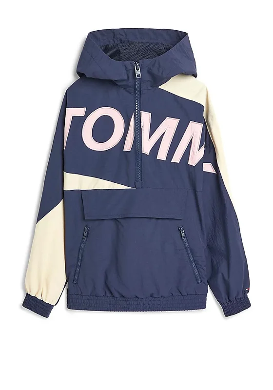 Tommy Hilfiger Girl Chicago Windbreaker, Twilight Navy