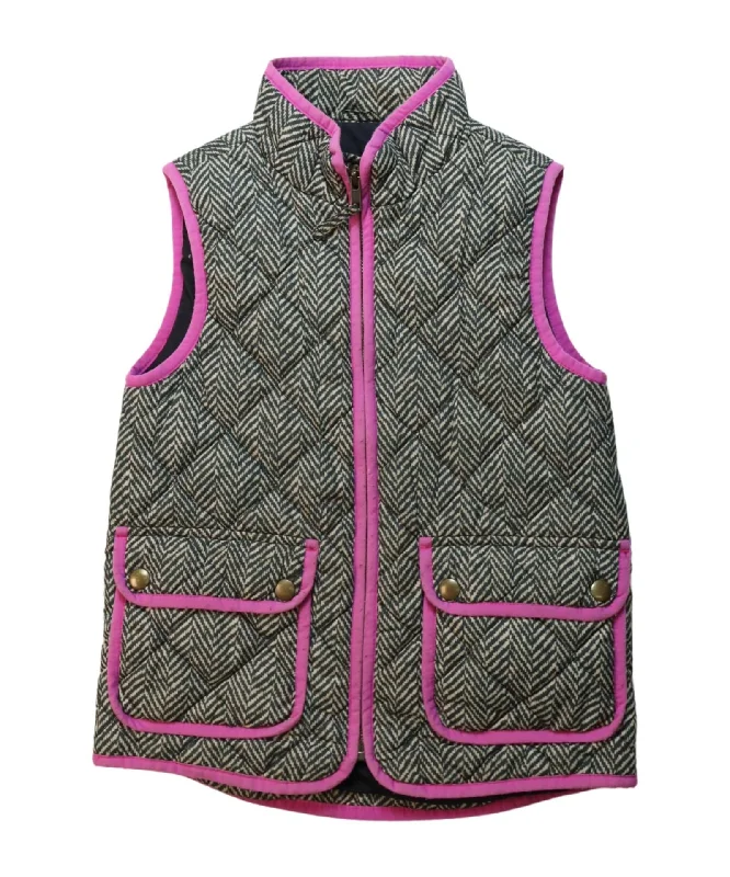 Crewcuts Quilted Vest 6T - 7Y