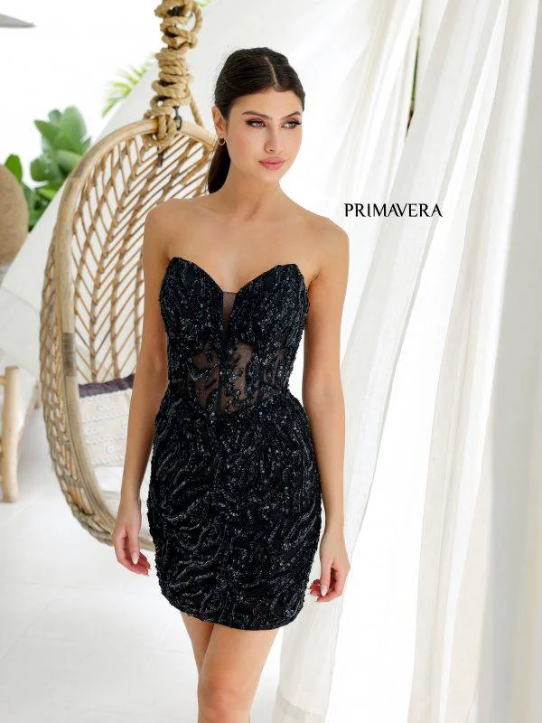 Primavera Couture 4222 Homecoming Short Corset Fitted Cocktail Dress