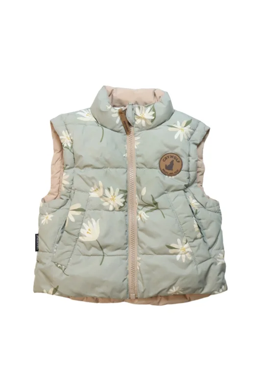 Crywolf Reversible Puffer Vest 12M