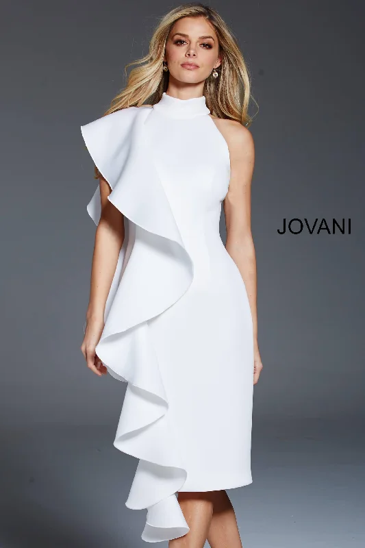 Jovani 60297 Sleeveless Short Cocktail Dress