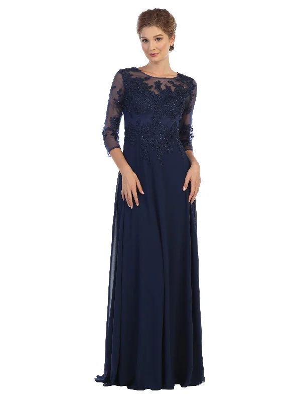 Eva Fashion EV5164 Navy 2XL Sale