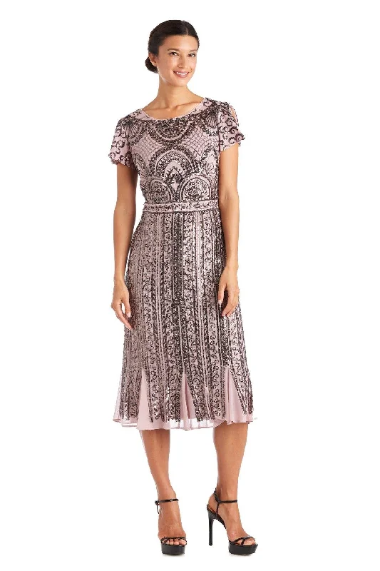 R&M Richards 7342 Short Mother Of The Bride Dress