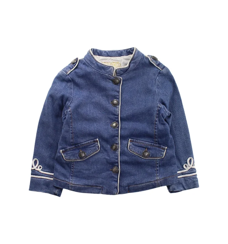 Bonpoint Denim Lightweight Jacket 3T