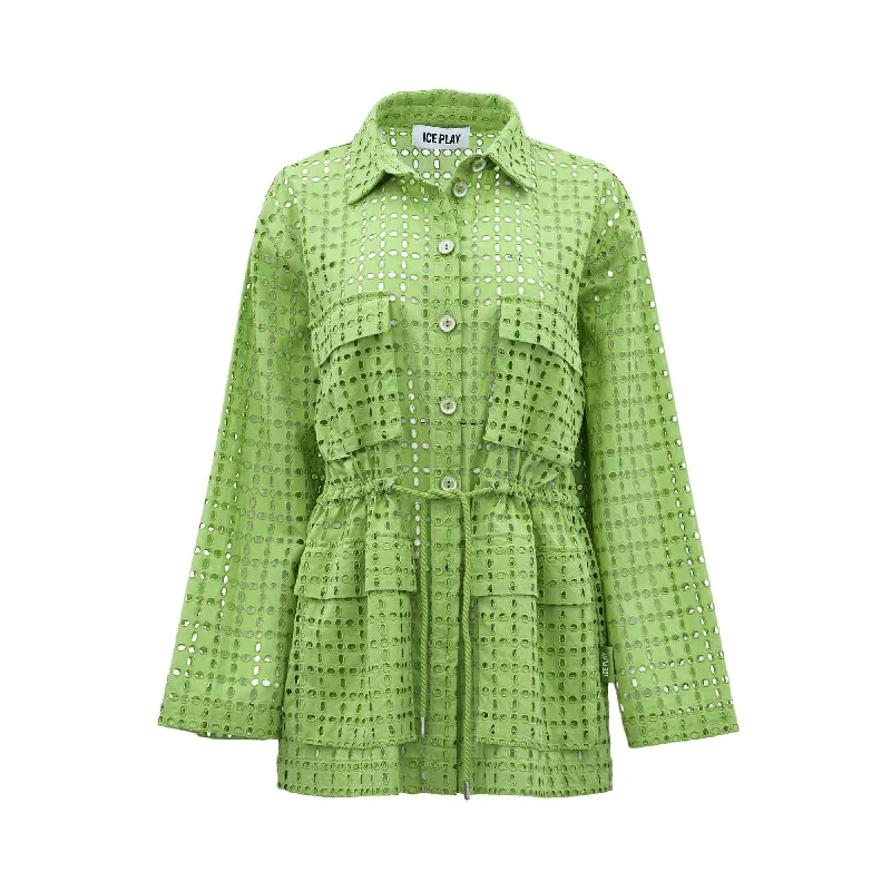 Ice Play Women's Green Jacket