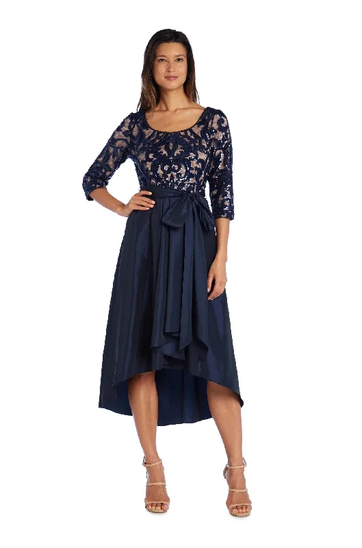 R&M Richards 5766 High Low Formal Dress