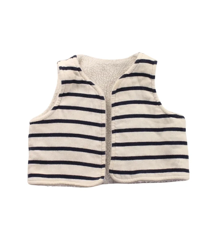 Petit Bateau Dress Up Vest 6-12M