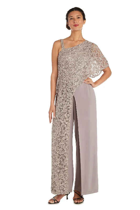 R&M Richards 3556P Formal Evening Petite Jump Suit