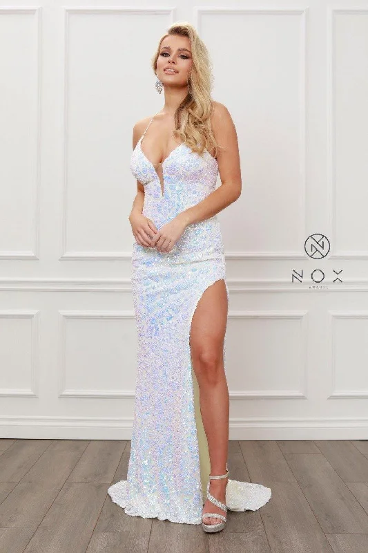 Sexy Long Open Back Mermaid Dress