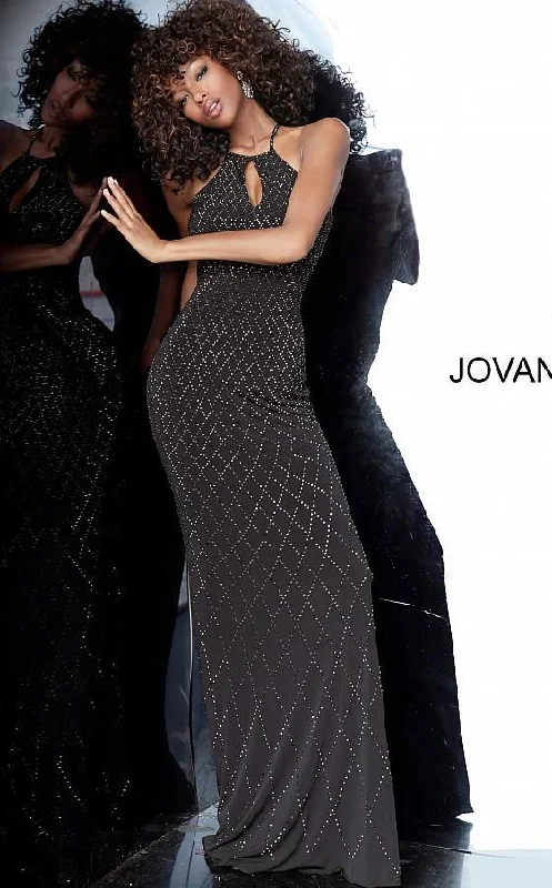 Jovani 4033 Prom Long Beaded Sexy Formal Dress