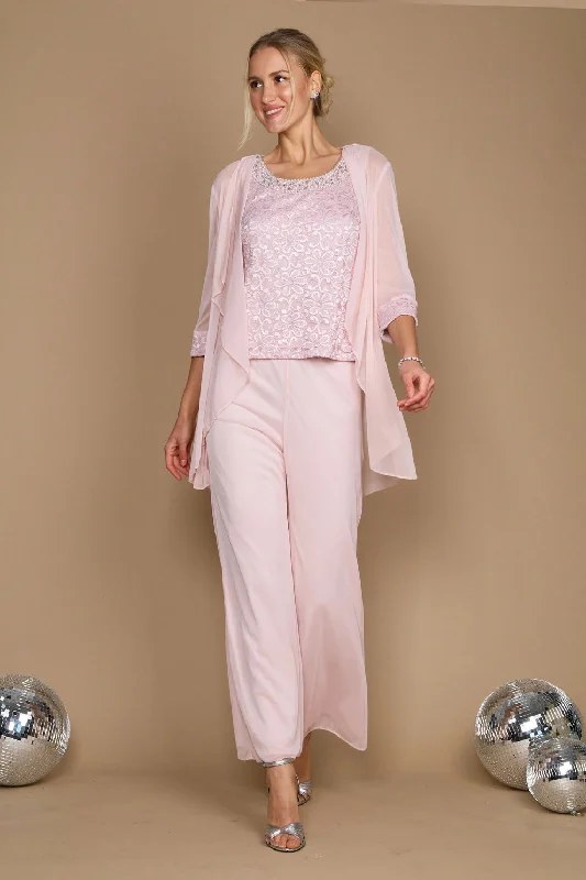 Blush 8P R&M Richards 5008P Petite Lace Pant Suit Sale