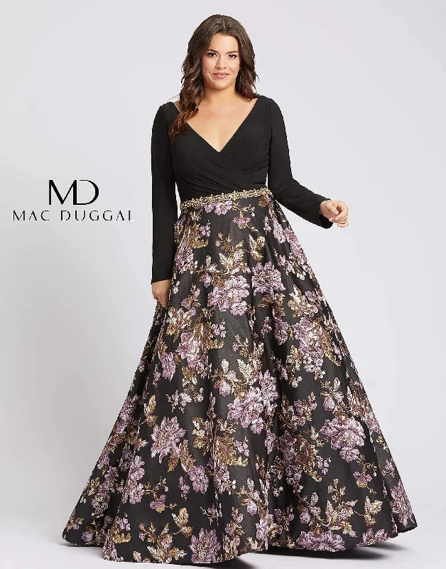 Mac Duggal Fabulouss Prom Plus Size Long Ball Gown Sale