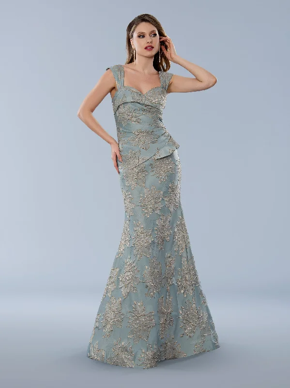 Stella Couture 24369 Long Formal Prom Fitted Dress