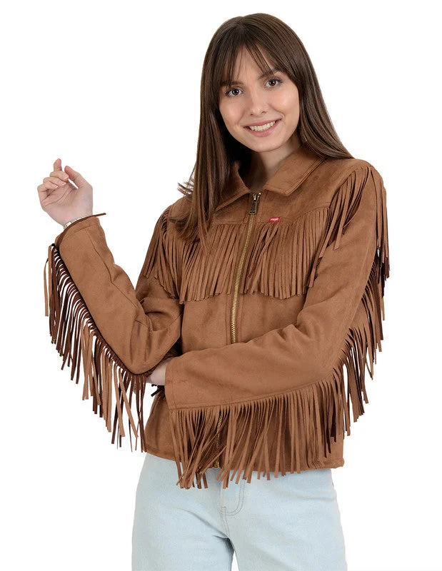 Wrangler Women's Western Fringed Jacket