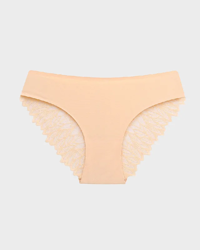 SheCurve® Lace No Show Seamless Cheeky Panty