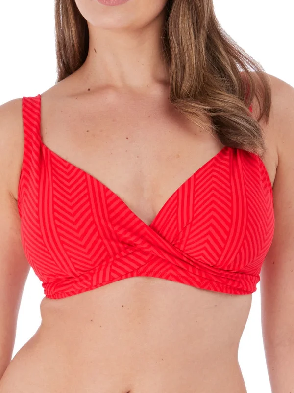 Long Island Plunge Bikini Top - Lollipop