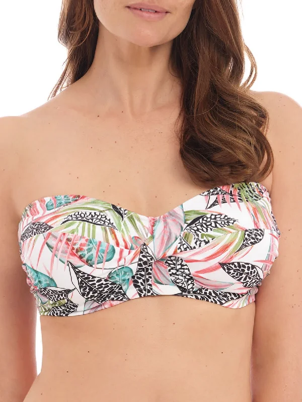 Tobago Bandeau Bikini Top - Melon