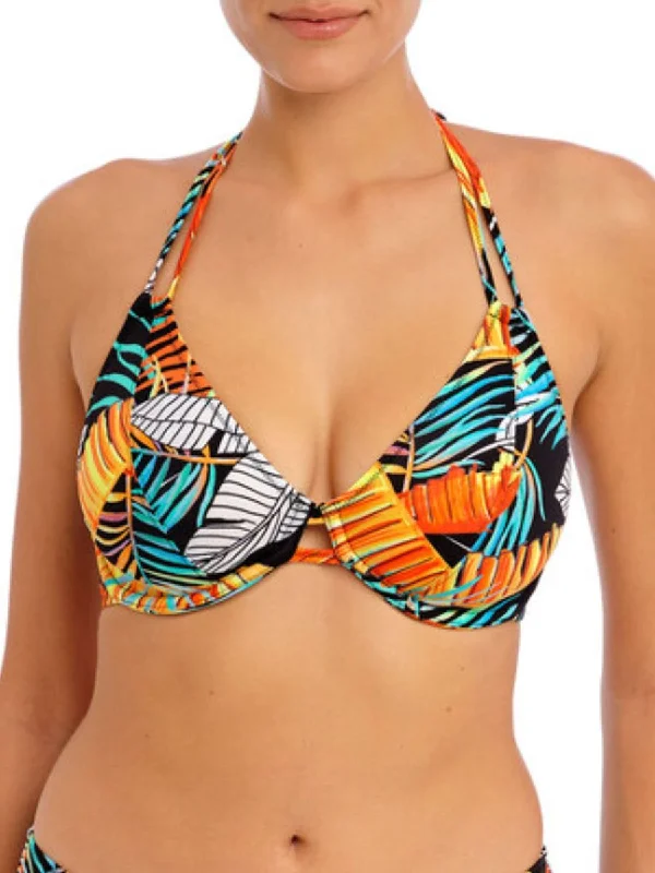 Samba Nights Halter Bikini Top - Multi