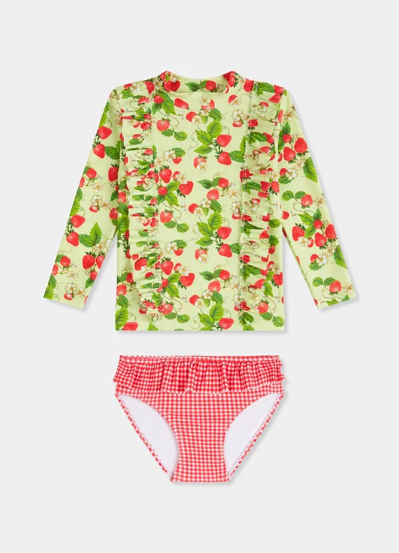 Girls Ruffle Surf Set - Sundae