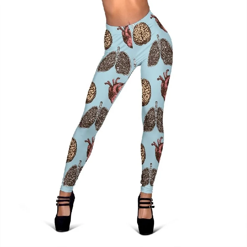 Anatomy Pattern Print Women Leggings