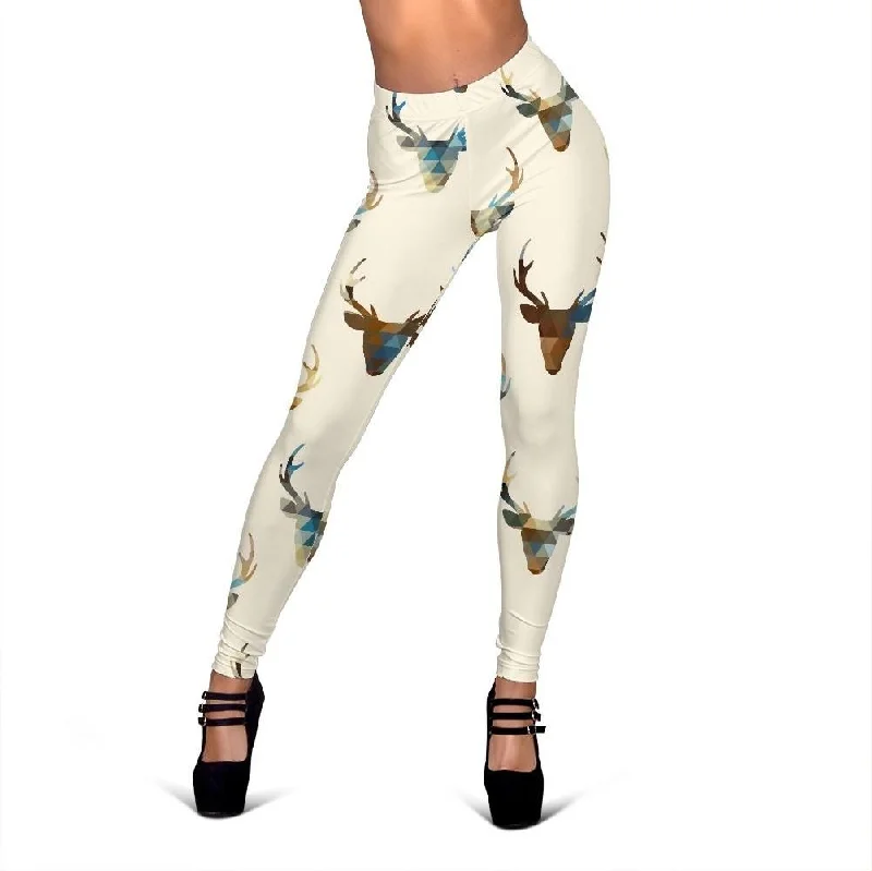 Deer Pattern Print Women Leggings