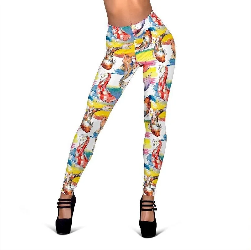 Graffiti Pattern Print Women Leggings