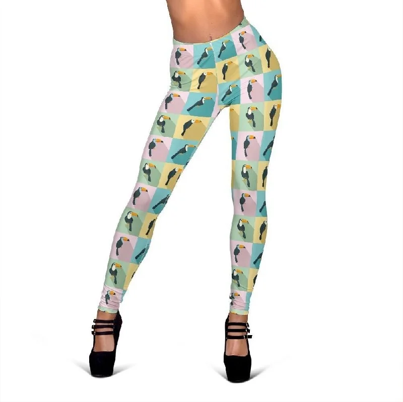 Parrot Print Pattern Women Leggings