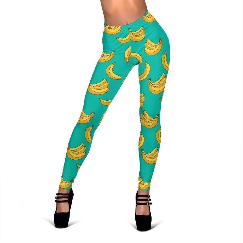 Pattern Print Banana Women Leggings