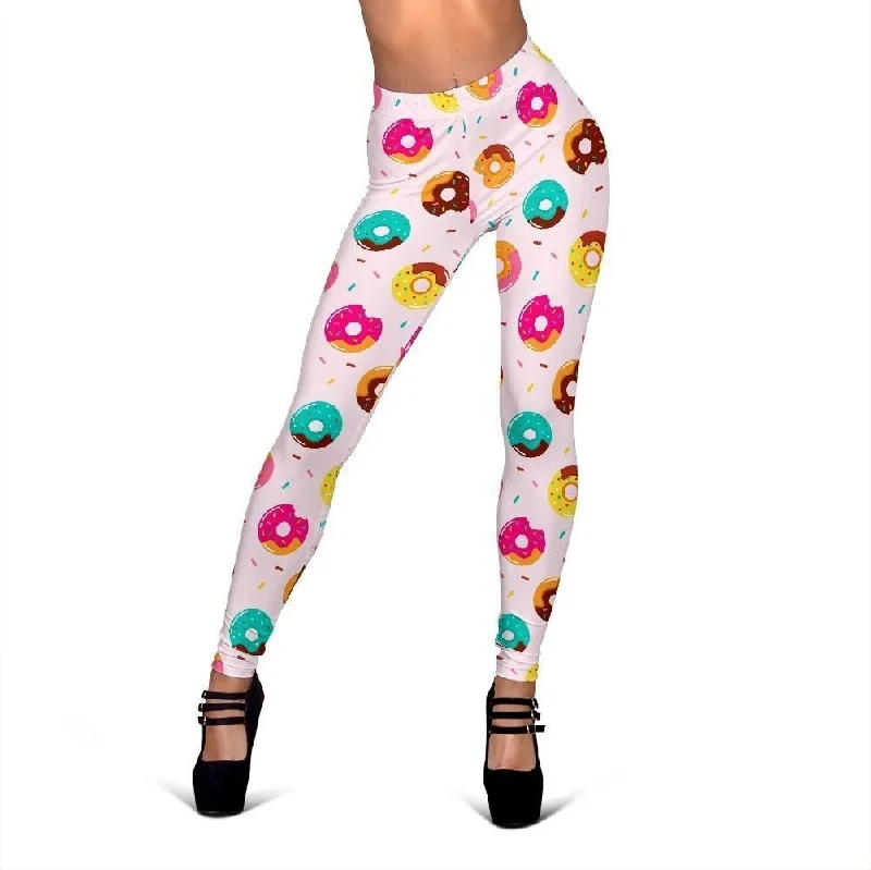 Pattern Print Donut Women Leggings