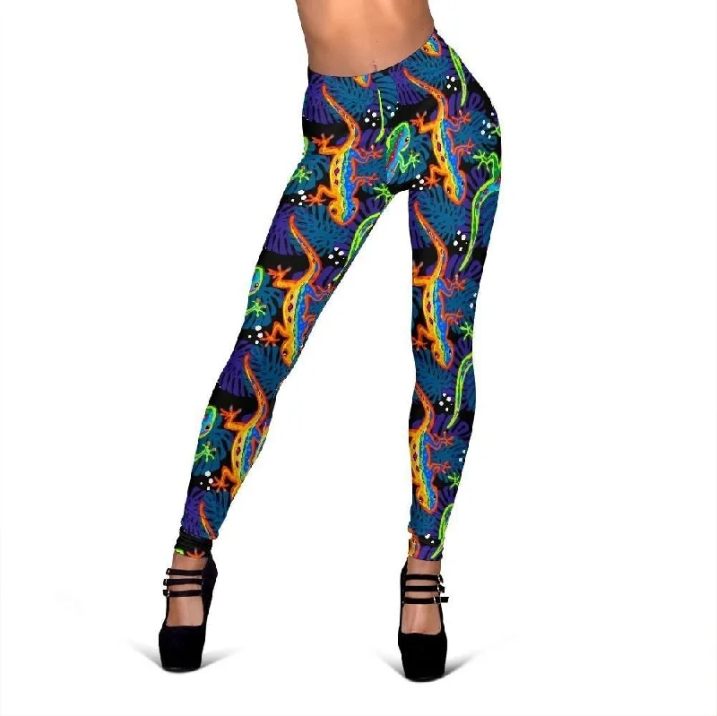 Pattern Print Lizard Women Leggings