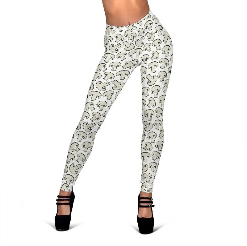 Print Pattern Mushroom Women Leggings